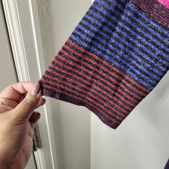 Lane Bryant Striped Long sleeve Blouse - Picture 6 of 8